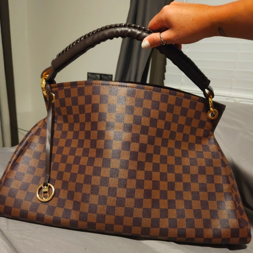 Checkered bag